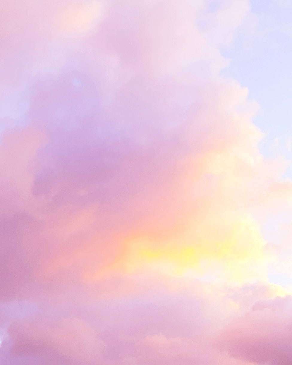 Dreamy Pastel Clouds wallpaper - Free shipping | Happywall