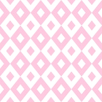 Rose White Rhombus Pattern ταπετσαρία