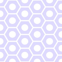 Violet Hexagon Wall Art carta da parati