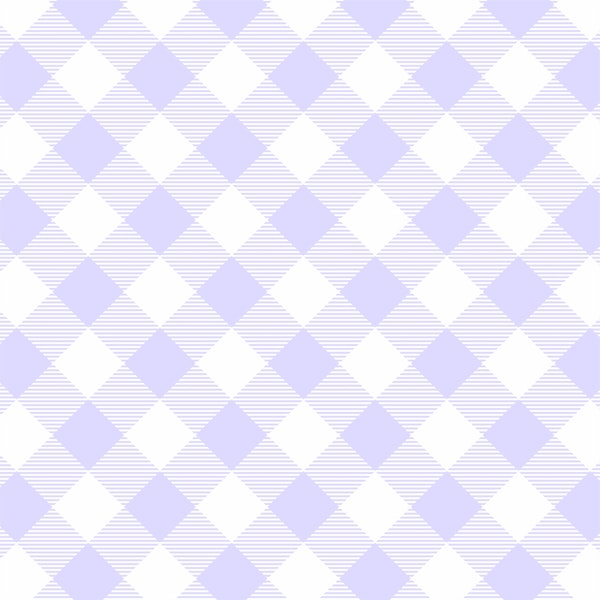 Pastel Violet Gingham WallArt