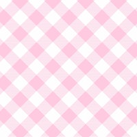 Gingham Pink White Check Art tapete