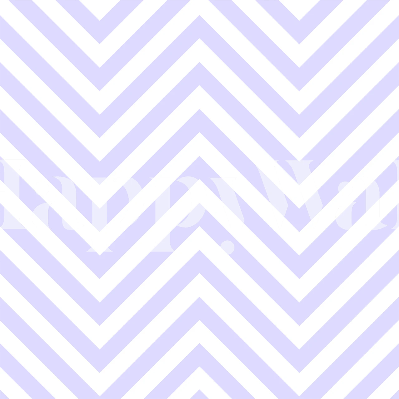 Lavender Chevron Pattern wallpaper in a room