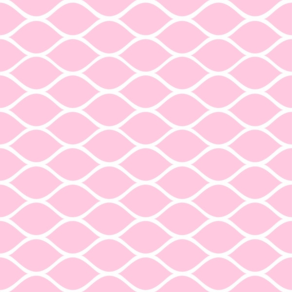 Ogee Pink Girls Room Pattern