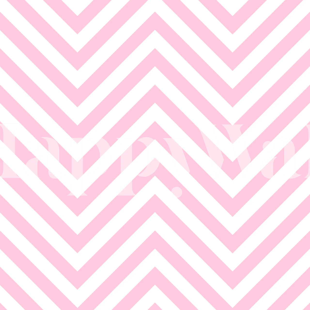 Chevron pattern wallpaper in baby pink and white