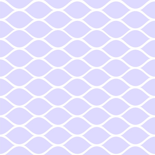 Pastel Violet Ogee Pattern