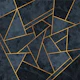 Soft Blue Abstract Mosaic Tile