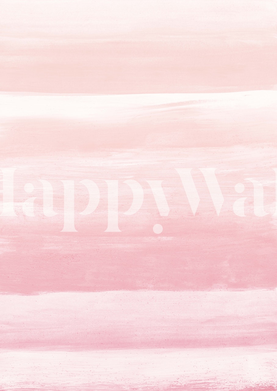 Carta da parati Watercolor Abstract in una stanza