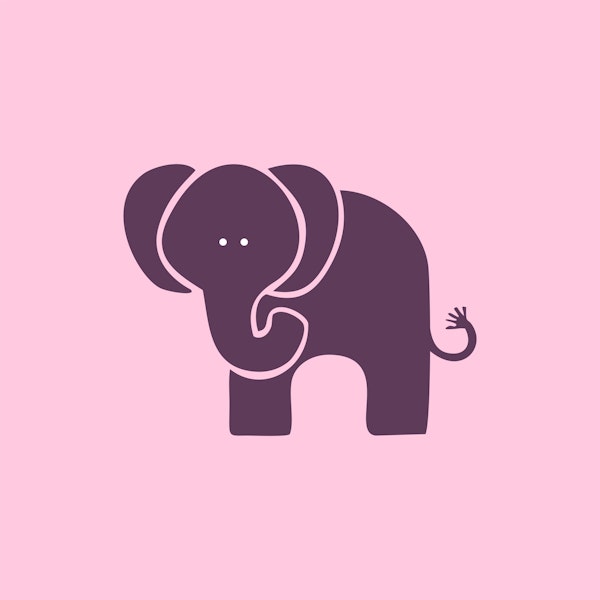 Baby Pink Elephant