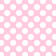 Polka Dots Rose Pink Print