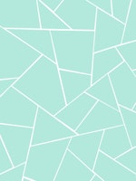 Mint Geometric Glam 1 behang