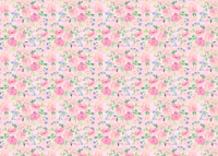 Pink watercolor flowers 4 wallpaper