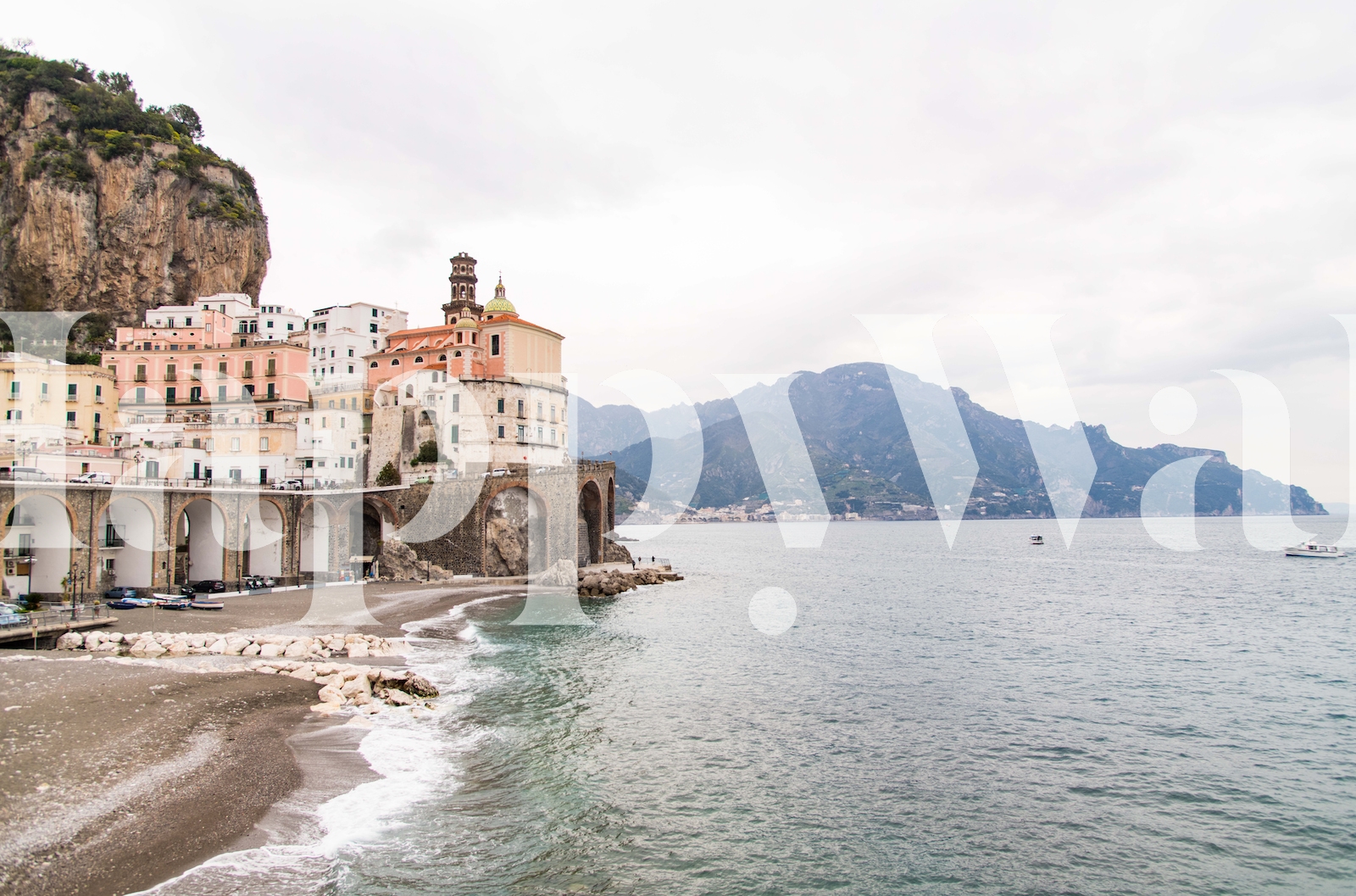 Atrani Beach Dream 2 Wallpaper | Happywall