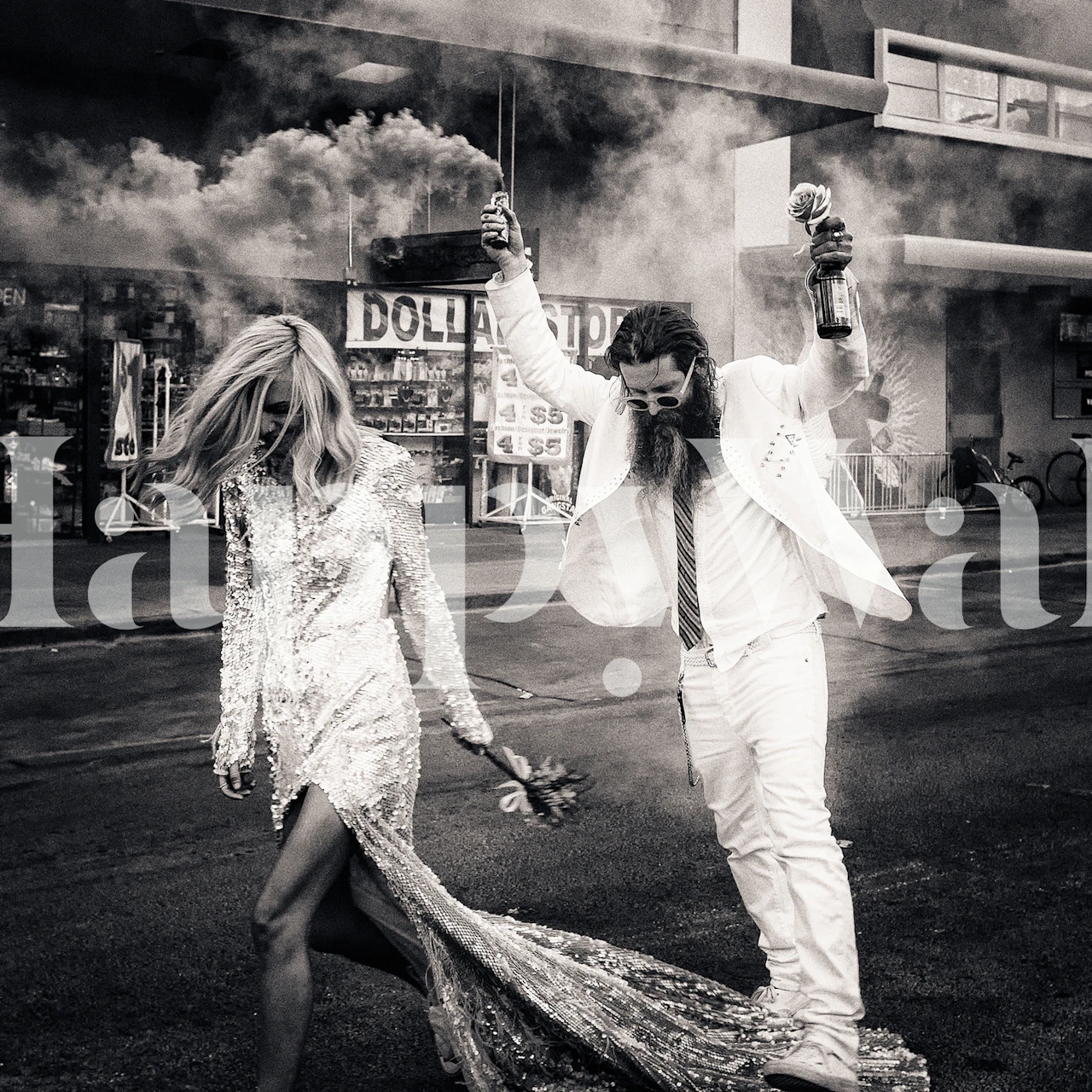 North Las Vegas wallpaper in a stylish room