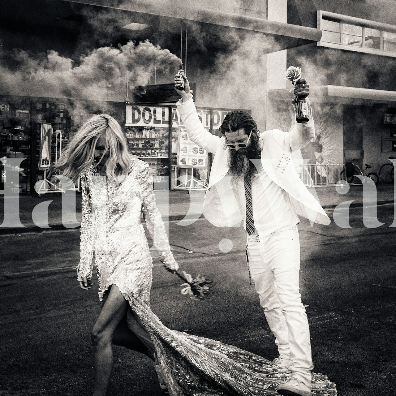 North Las Vegas wallpaper in a stylish room