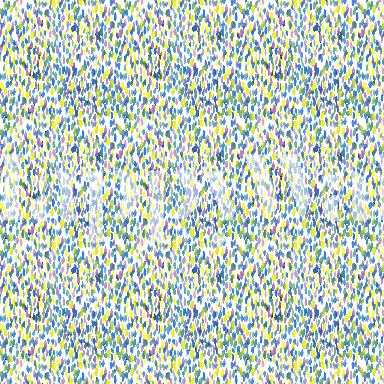 Happy Confetti Green wallpaper in a room