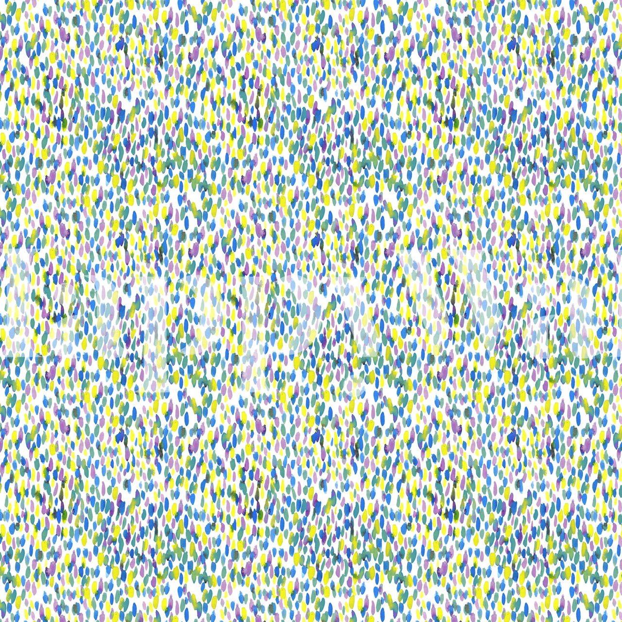 Happy Confetti Green wallpaper in a room