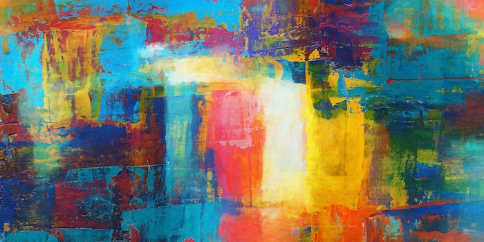 Picture of Colorful Abstract Wallpaper for Walls