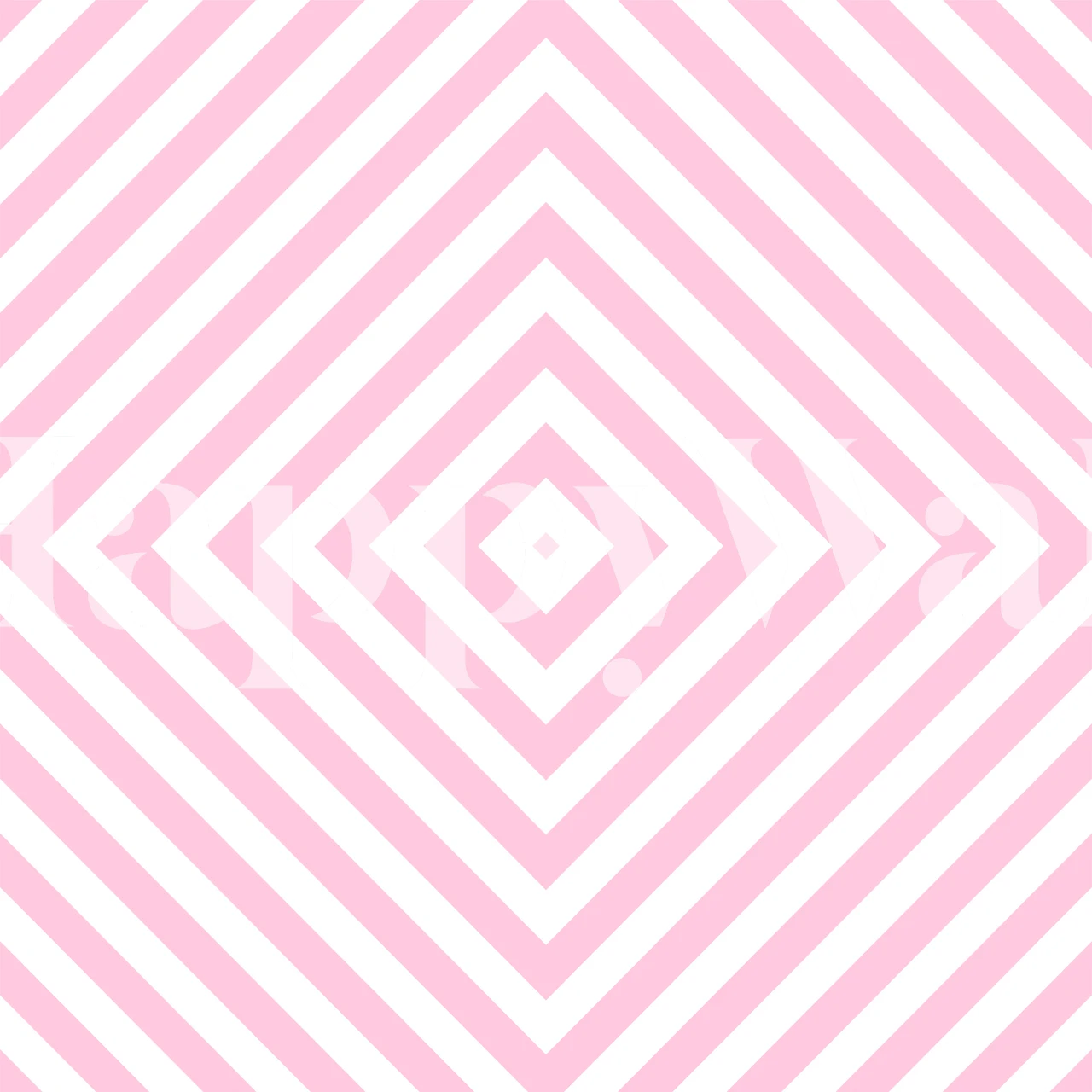 witte pastelroze geometrische behangontwerp