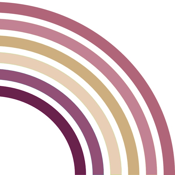 Vintage Half-Rainbow