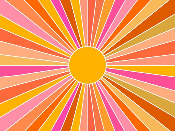 Vintage Sun - Orange