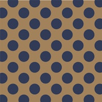 Mocha Brown Dark Blue Dots tapete