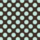 Dark Chocolate Mint Polka Dots