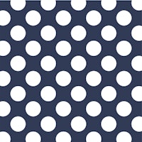 Dark Blue White Dots tapet