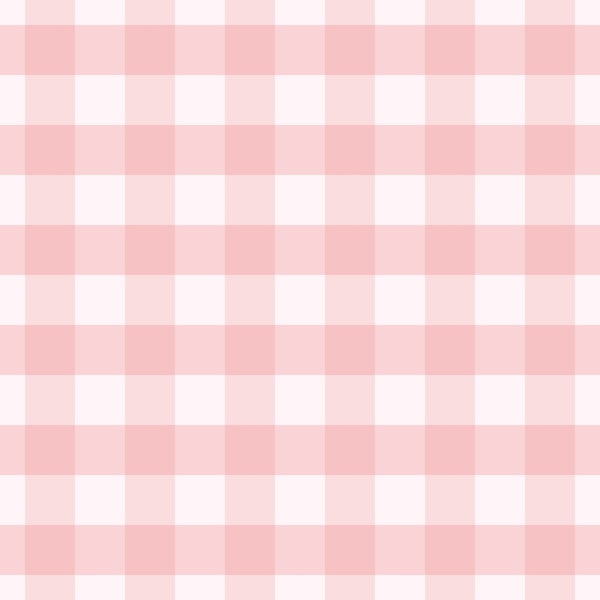 Pink gingham