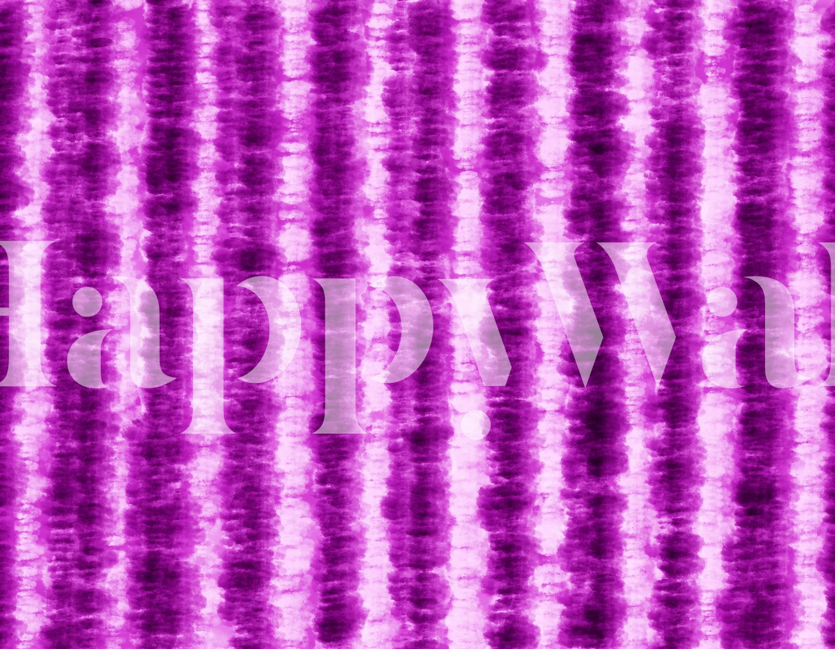 Purple tie dye striped wallpaper in vibrant hues