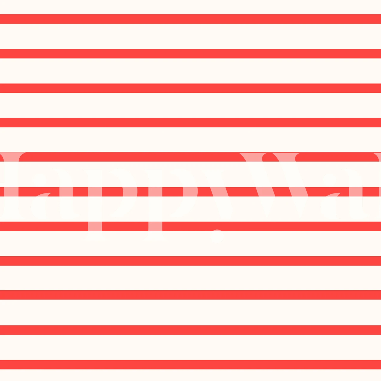 Red and white striped wallpaper, modern style
