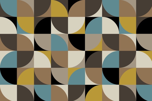 Retro Mod Squares 27