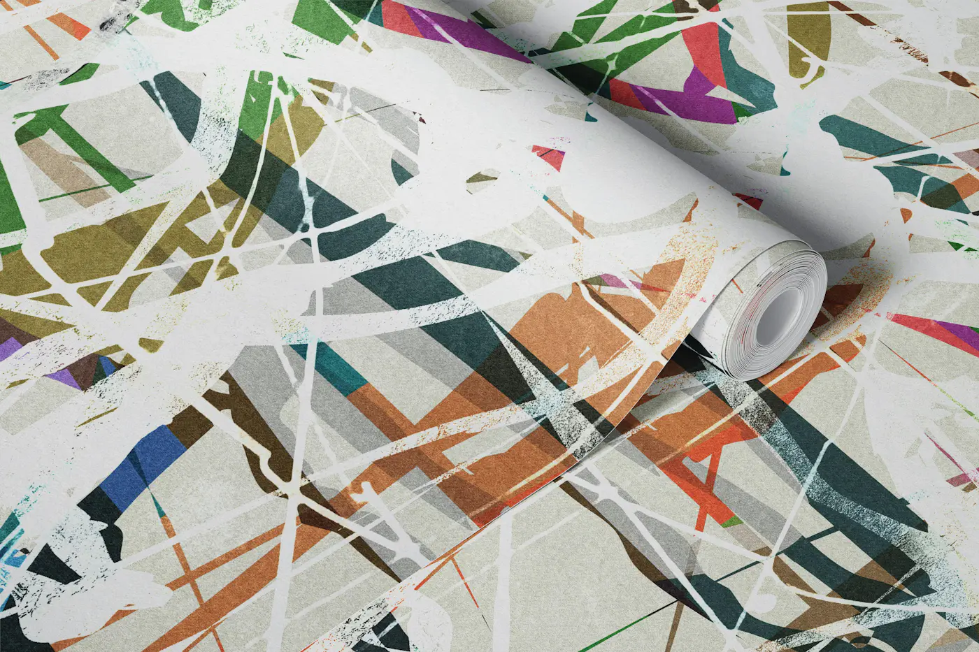 Urban Pollock 8 In wallpaper roll