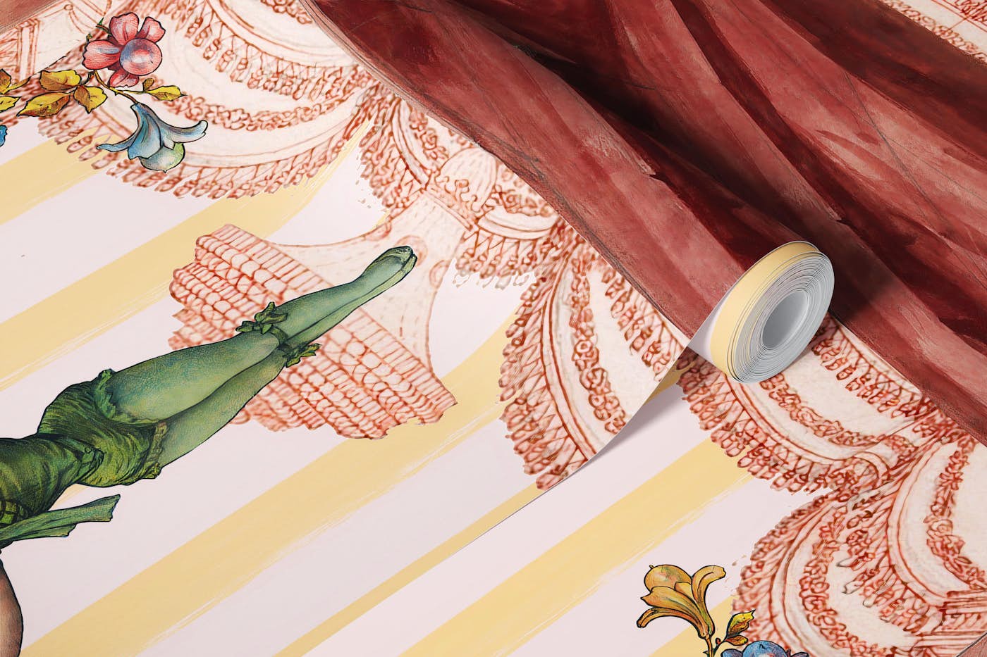 Paris Theatre wallpaper roll