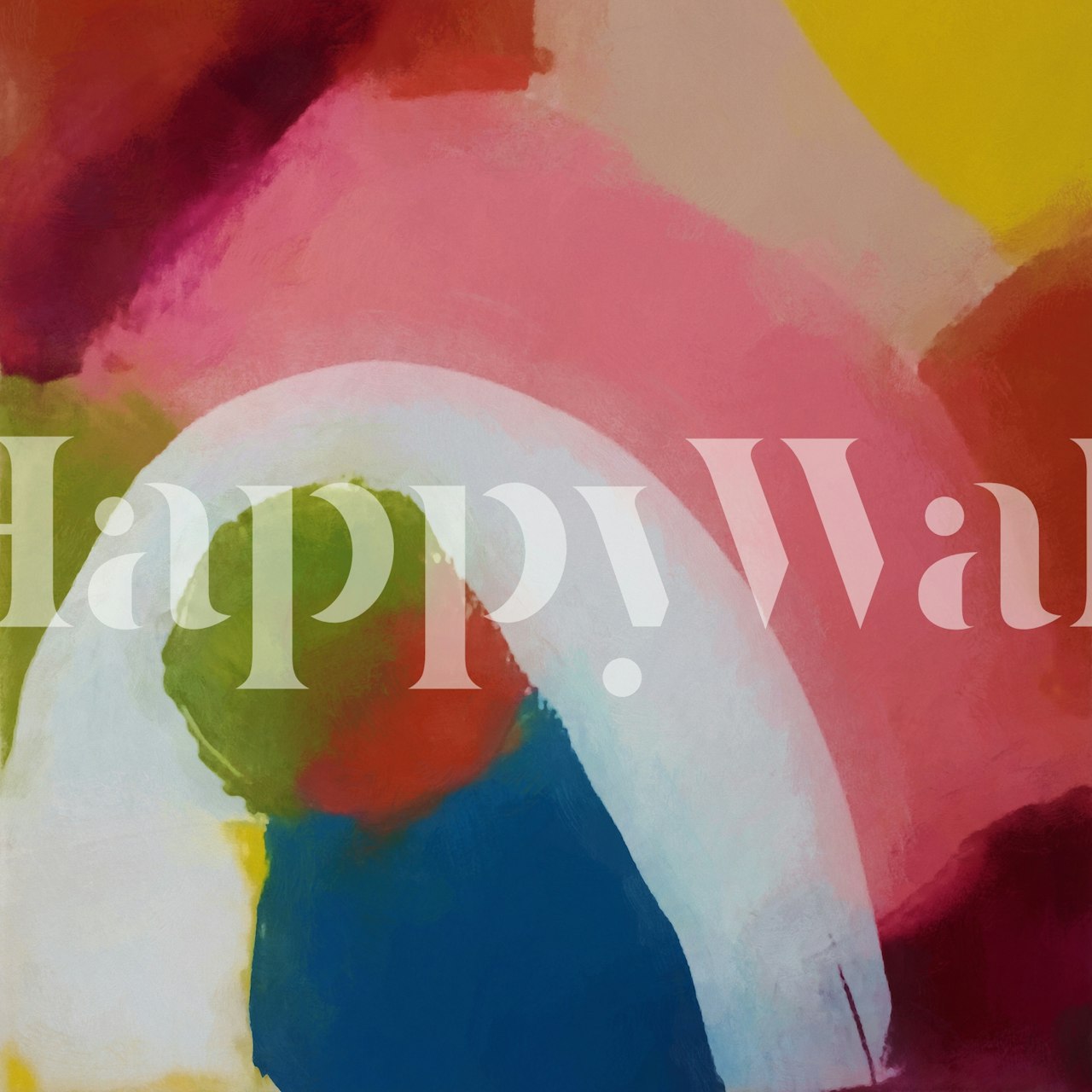 Abstract wallpaper design with vibrant colors