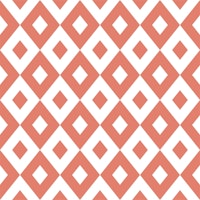 Rust Orange Rhombus Pattern tapet