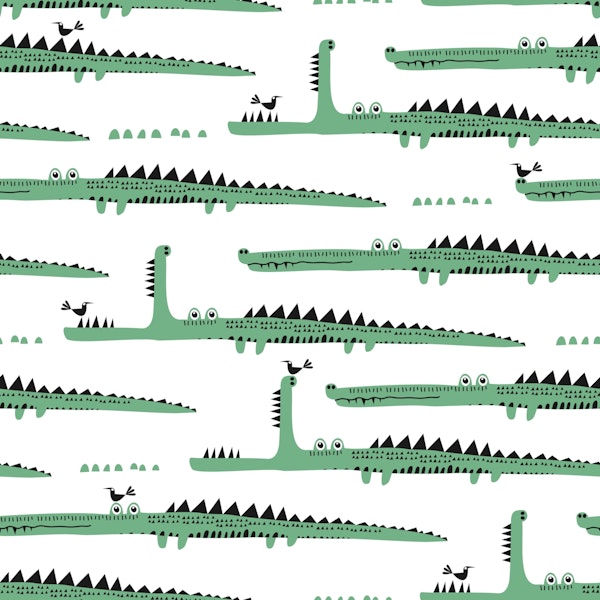 Funny crocodiles