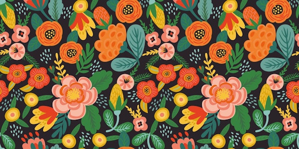 Folk floral
