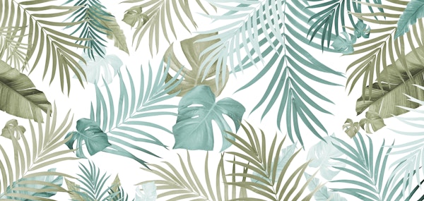 Tropical Jungle Leaves 17