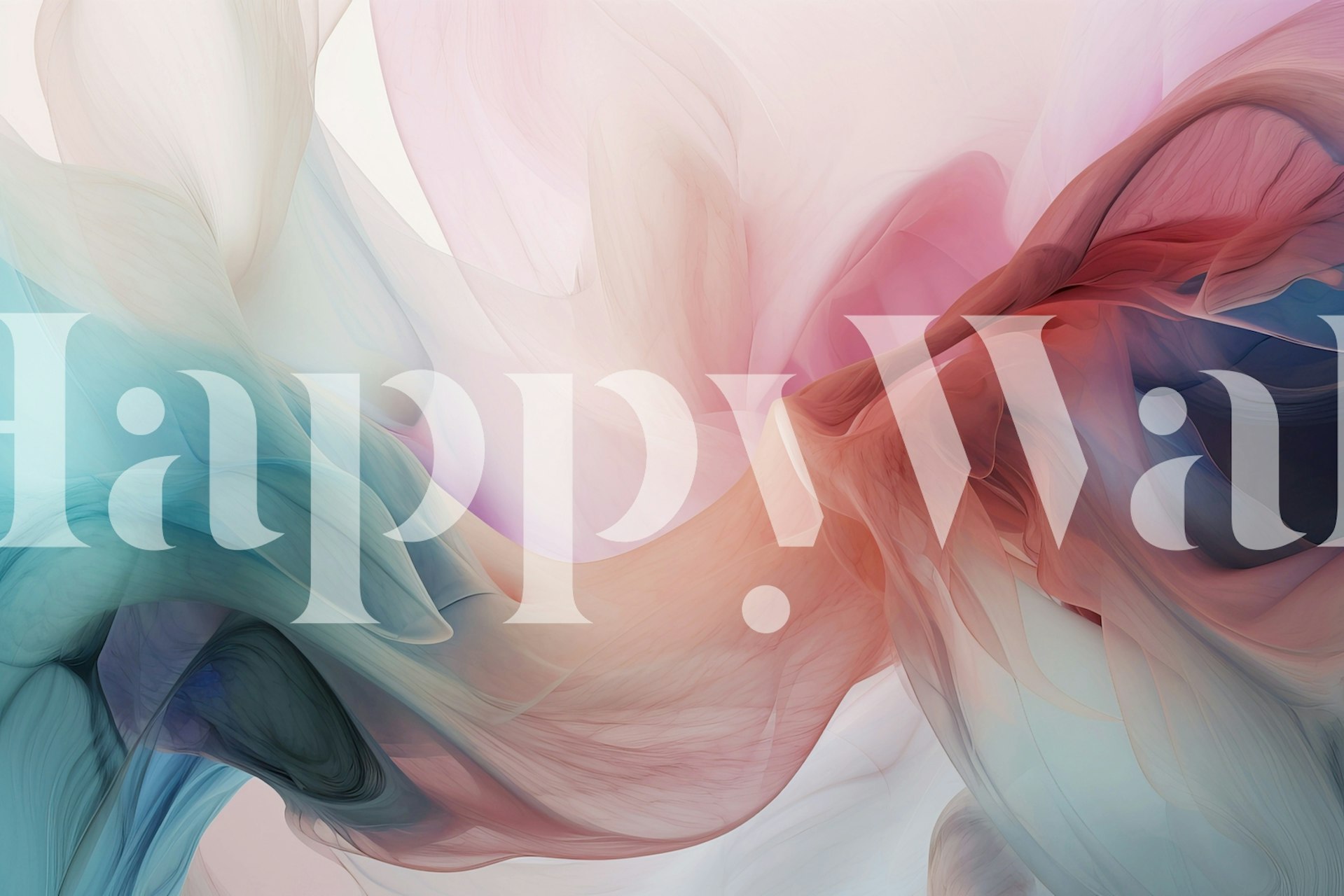 Vibrant Euphoria carta da parati in una stanza