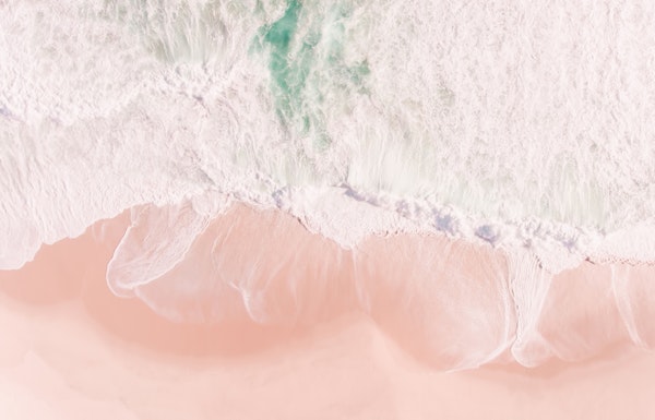 Pastel Aerial Beach