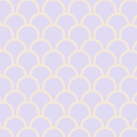 Scallop Lilac behang