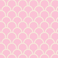 Scallop Pink behang
