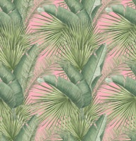 Pink and Green Botanical tapety