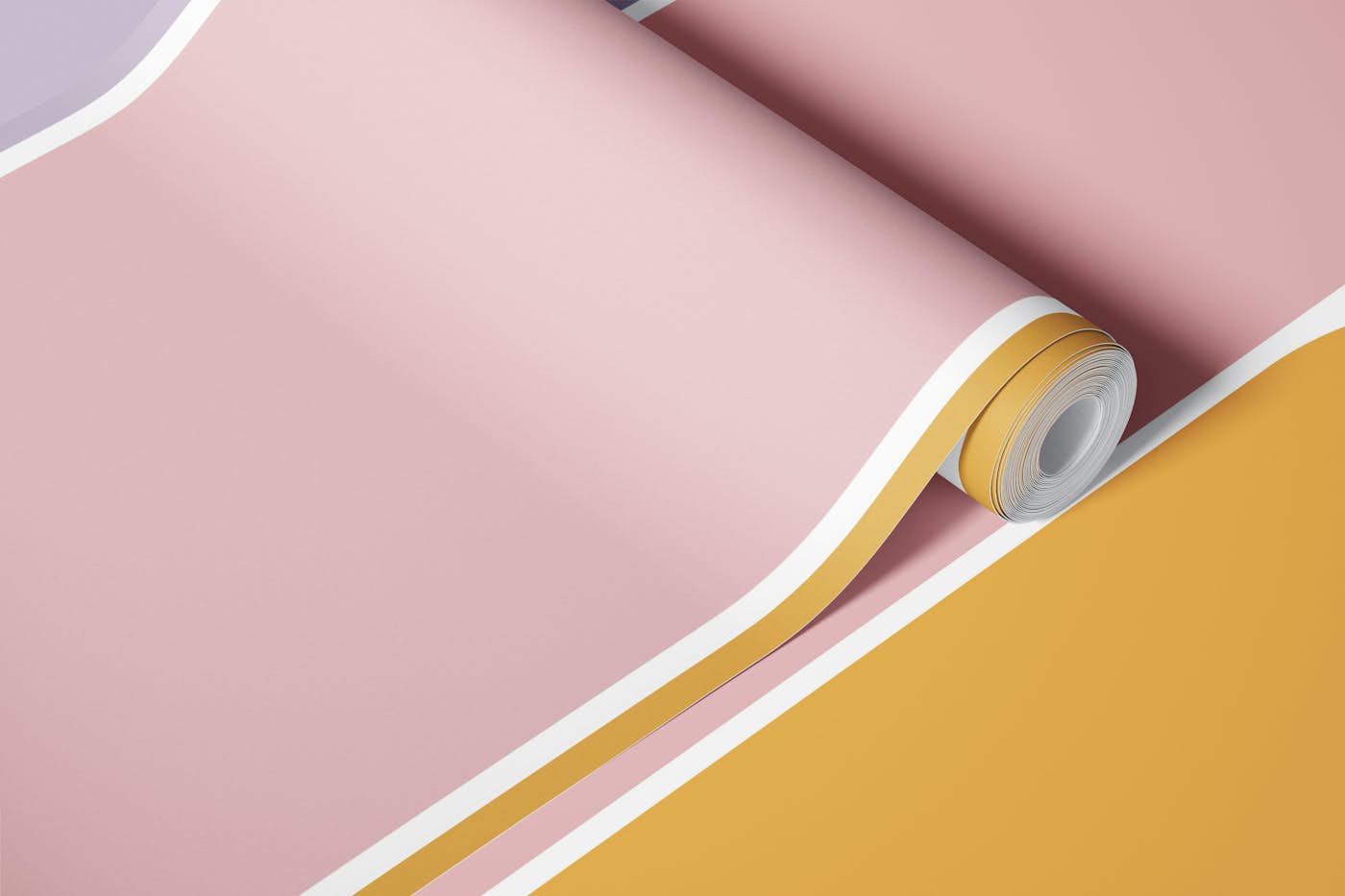 Rainbow Pastel Arches wallpaper roll