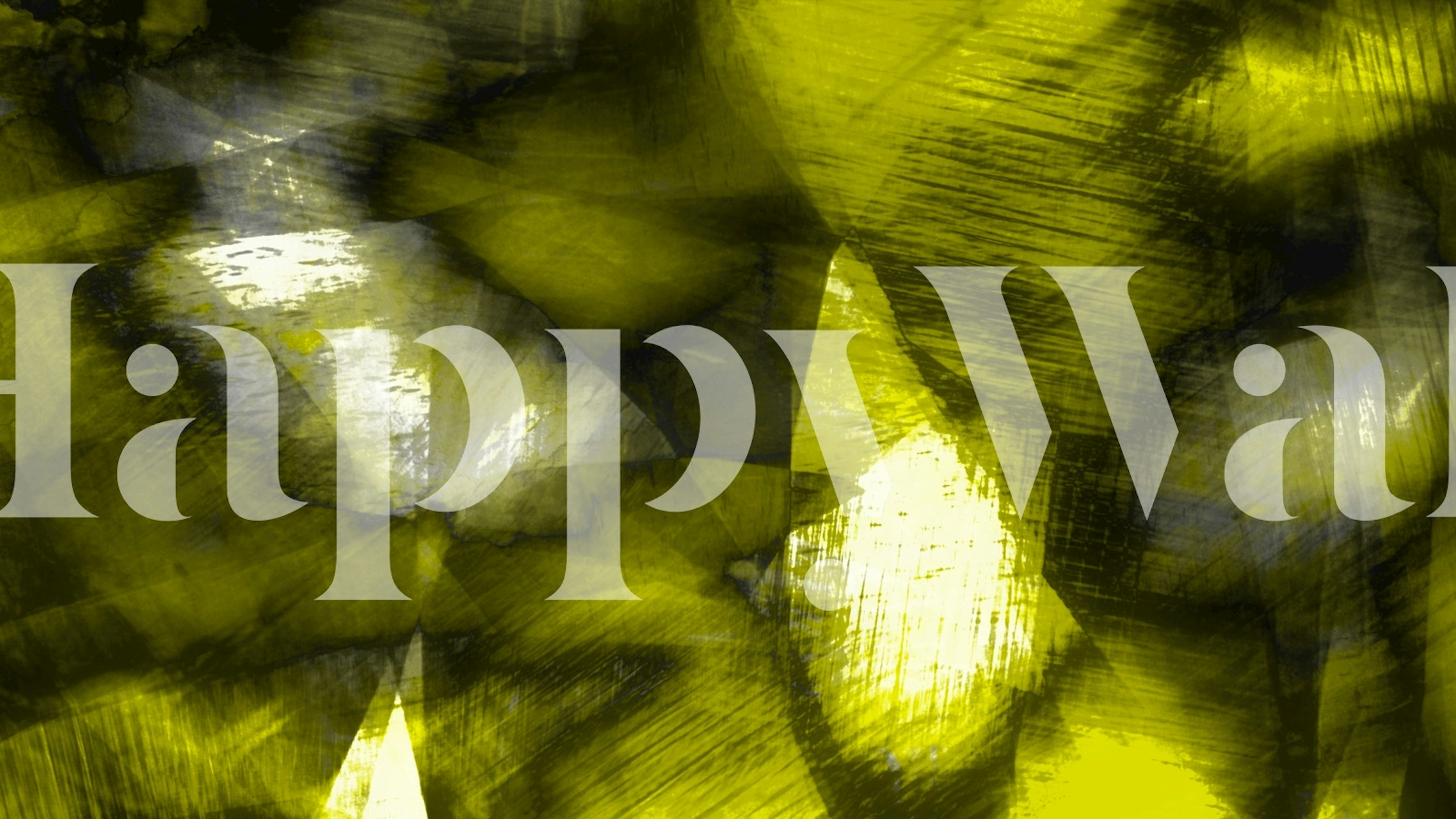 Green Summer Abstract tapeta v místnosti