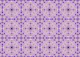 Floral tiles in violet