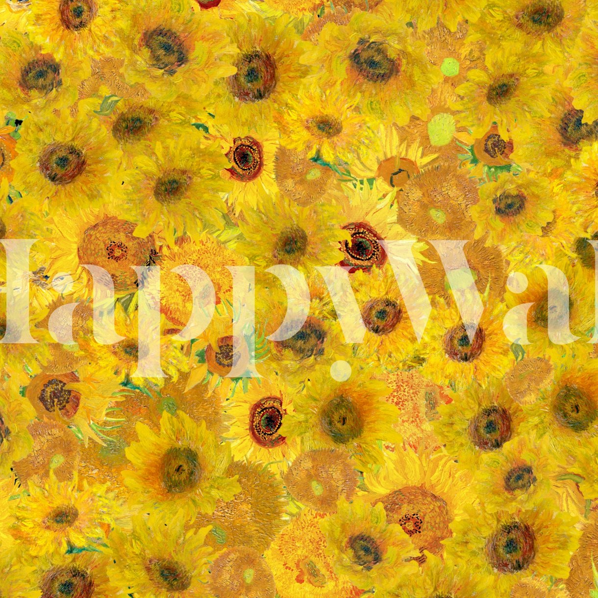 Sunflowers by Vincent wallpaper - Free shipping | Happywall