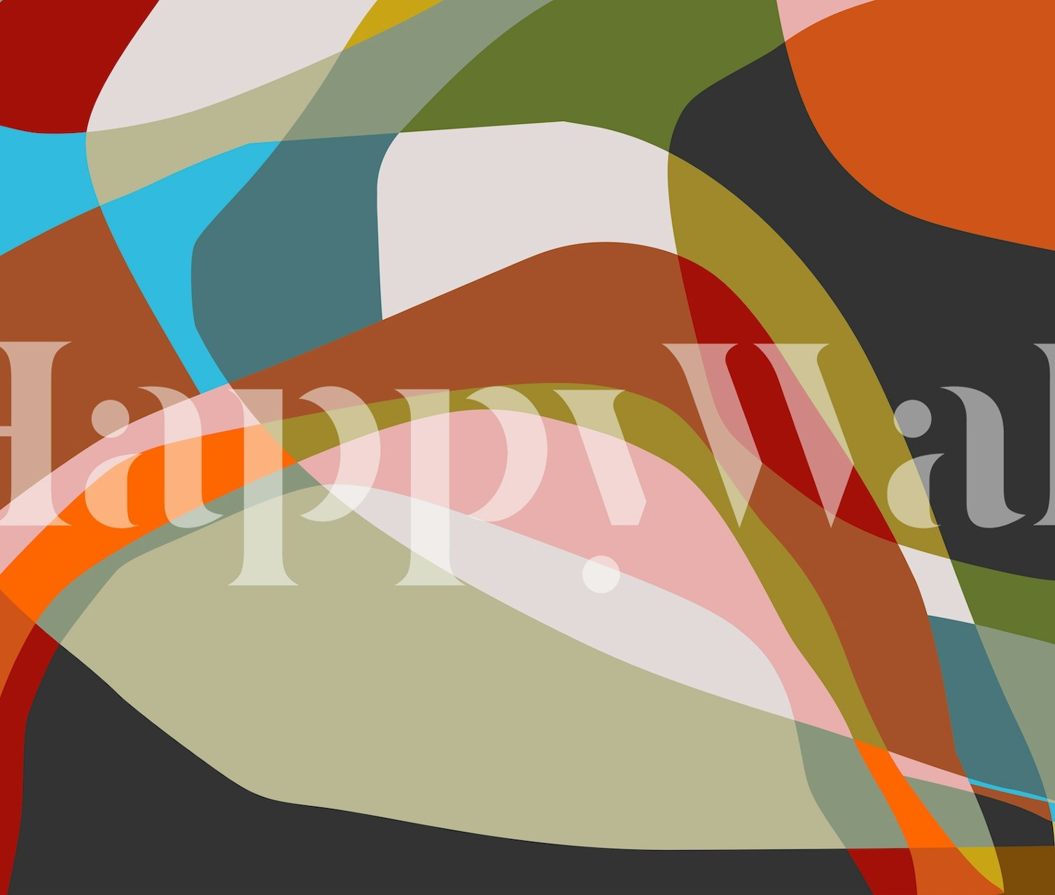 Creative Communication 8 papel de parede em um quarto