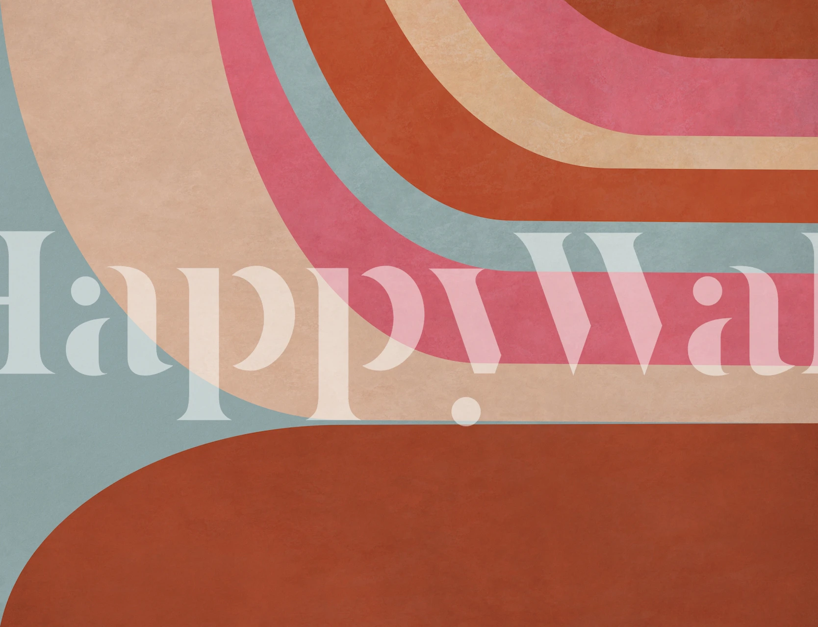 Farverigt abstrakt tapetmønster