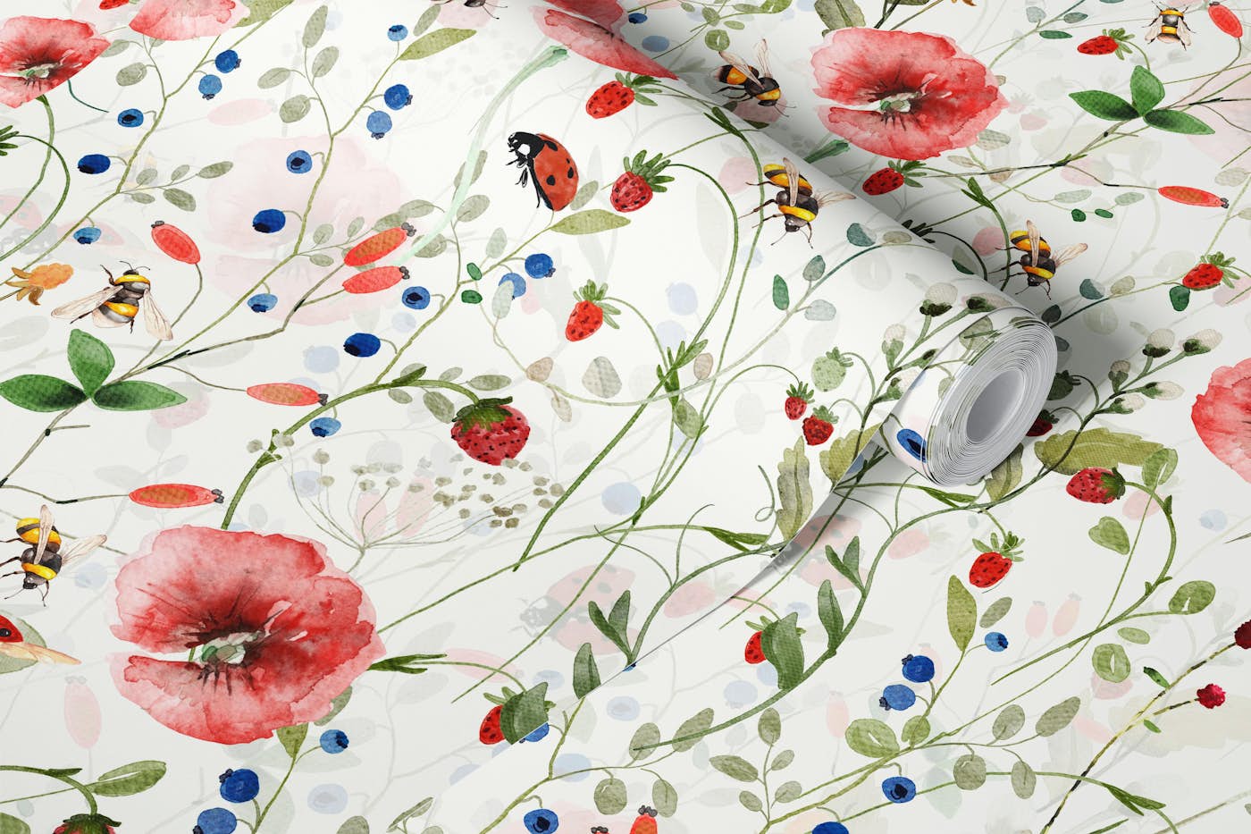 Wildflowers Midsummer Meadow 7 wallpaper roll